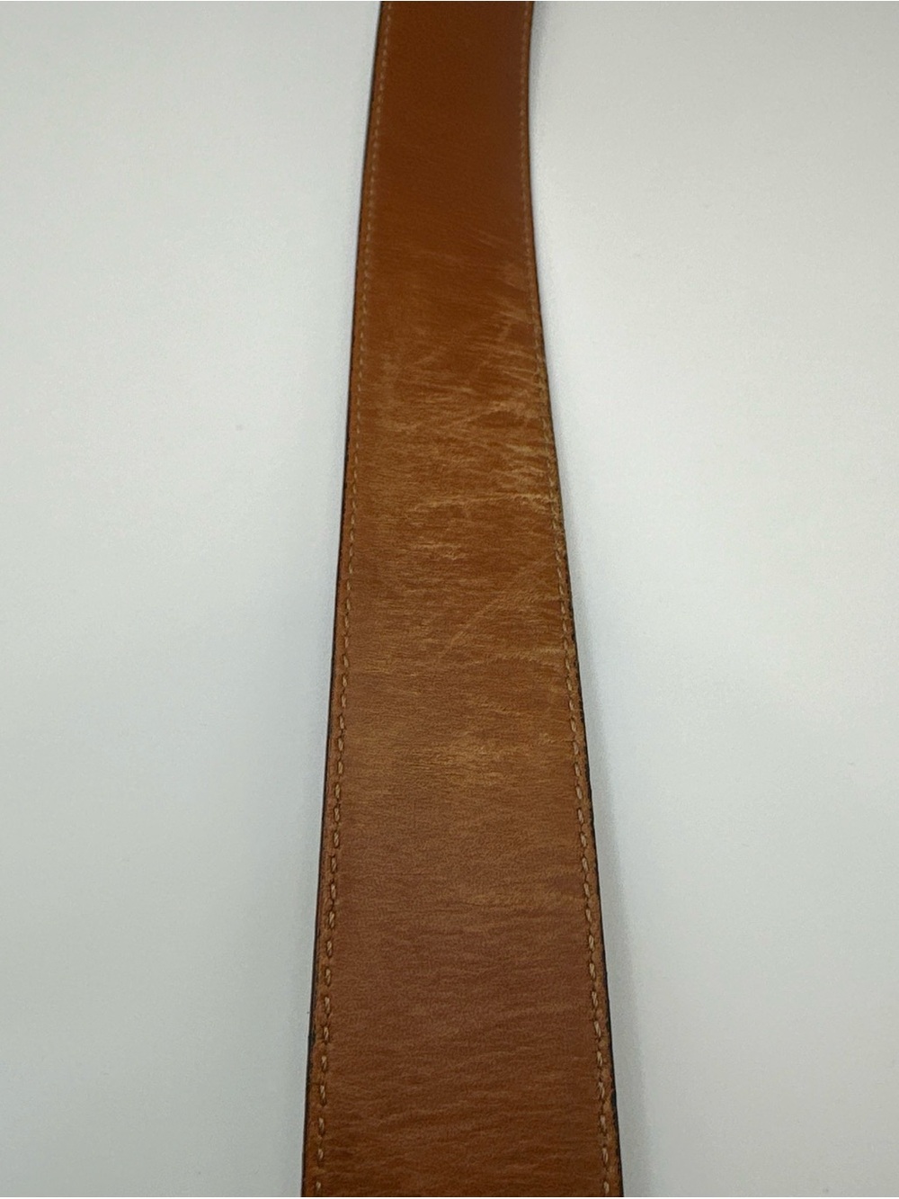 Coach Black Patent Leather Belt 36 inches with Silver Brass Buckle - Picture 8 of 8